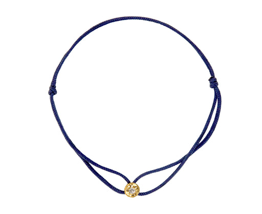 Navy Parachute Nesting Gem Bracelet