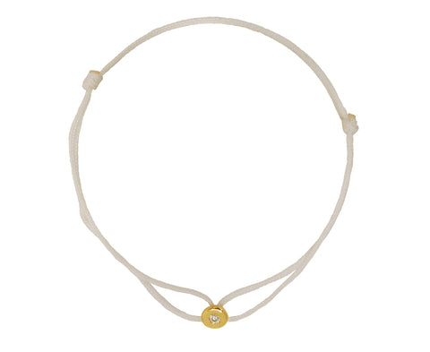 White Parachute Nesting Gem Bracelet