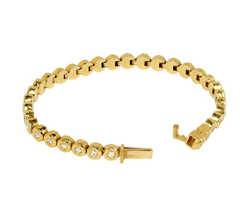 Diamond Blossom Tennis Bracelet - TWISTonline 