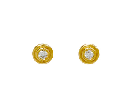 Diamond Double Orbit Stud Earrings - TWISTonline 