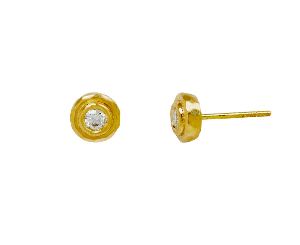 Diamond Double Orbit Stud Earrings