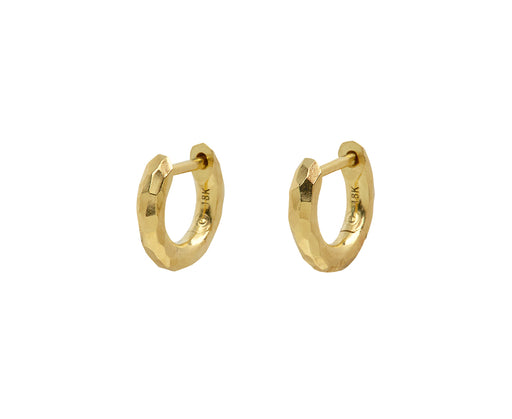 Micro Leslie Huggie Hoop Earrings