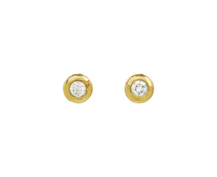 Octavia Elizabeth Half Carat Diamond Nesting Gem Stud Earrings