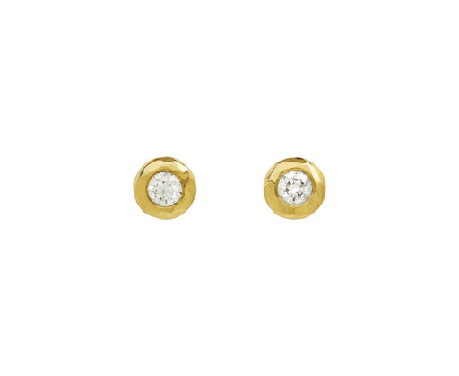 Octavia Elizabeth Half Carat Diamond Nesting Gem Stud Earrings