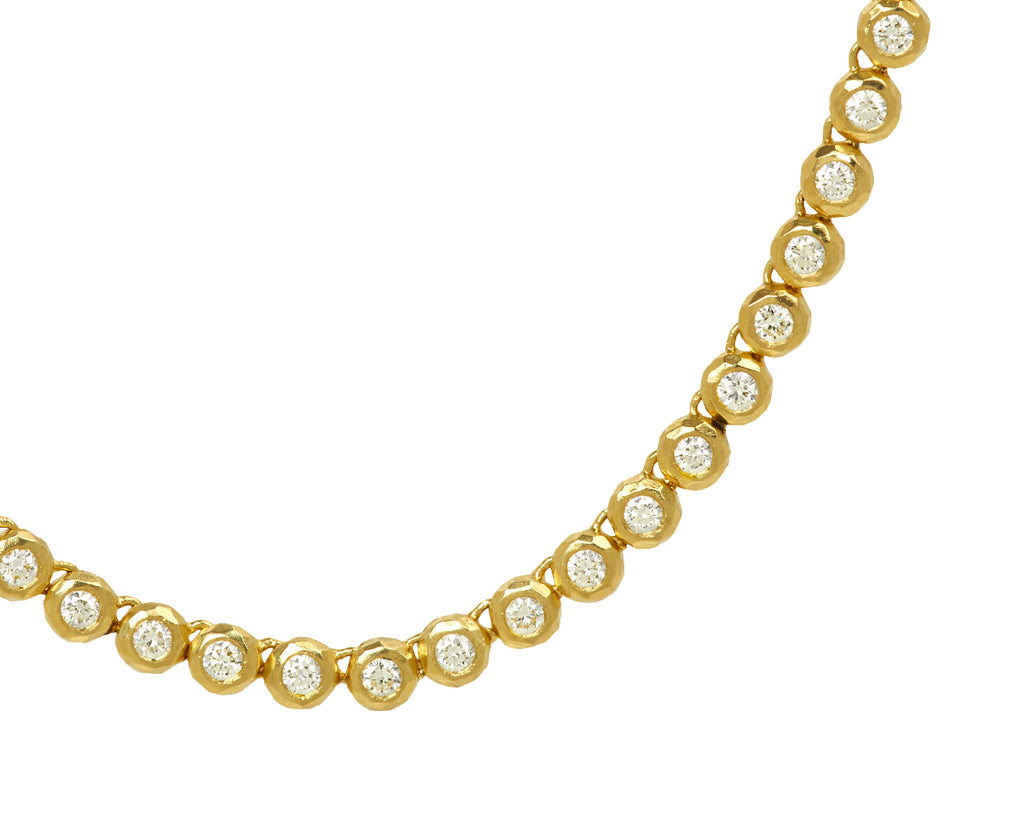 Diamond Gemmed Tennis Necklace - TWISTonline 