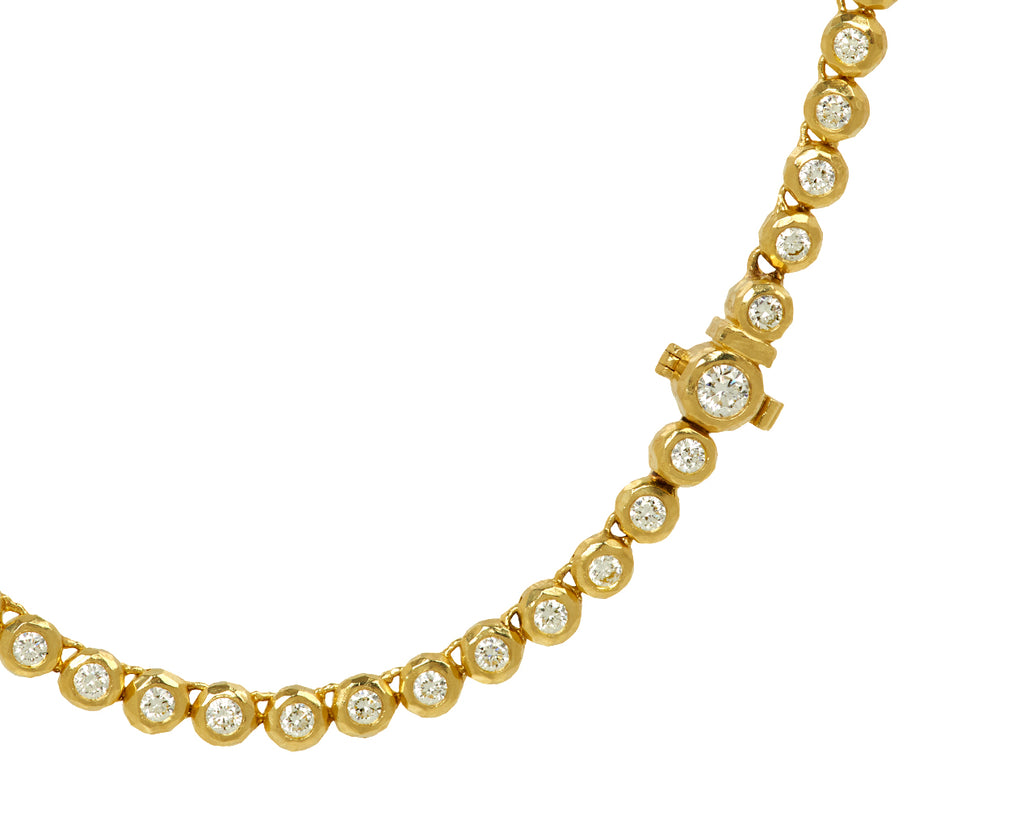 Diamond Gemmed Tennis Necklace - TWISTonline 