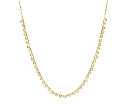 Octavia Elizabeth Diamond Demi Nesting Gem Tennis Necklace