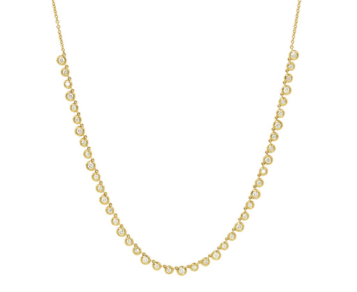 Octavia Elizabeth Diamond Demi Nesting Gem Tennis Necklace