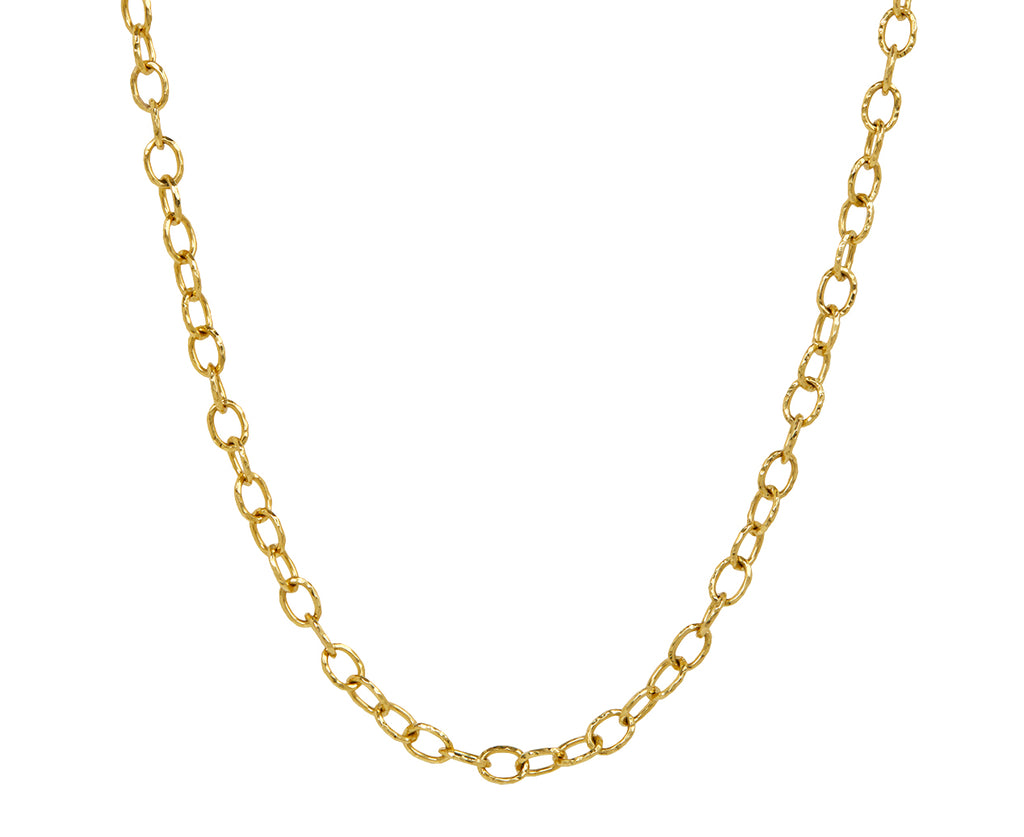 Petite Imogen Micro Diamond Annex Link Necklace - TWISTonline 
