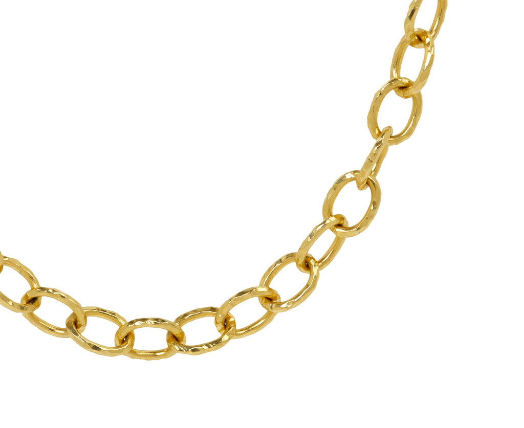 Petite Imogen Micro Diamond Annex Link Necklace - TWISTonline 