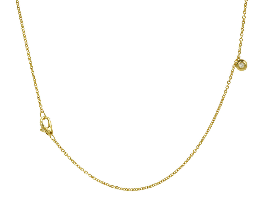 Five Diamond Nesting Gem Necklace