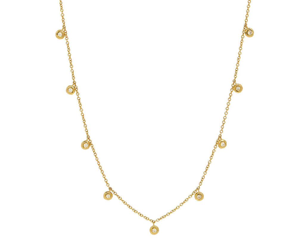 Diamond Nesting Gem Eternity Necklace - TWISTonline 