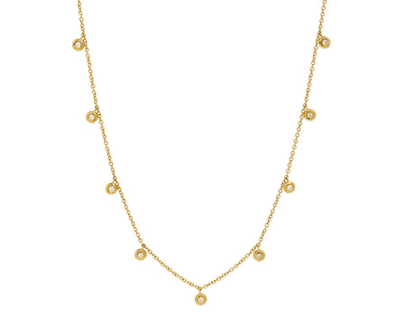 Diamond Nesting Gem Eternity Necklace - TWISTonline 