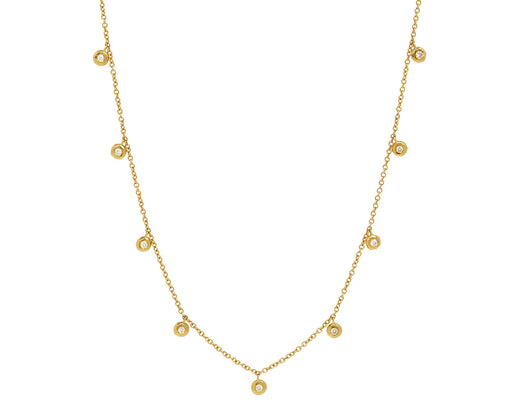 Diamond Nesting Gem Eternity Necklace - TWISTonline 