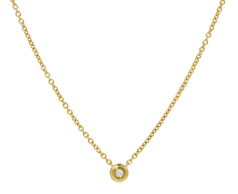Diamond Nesting Gem Necklace