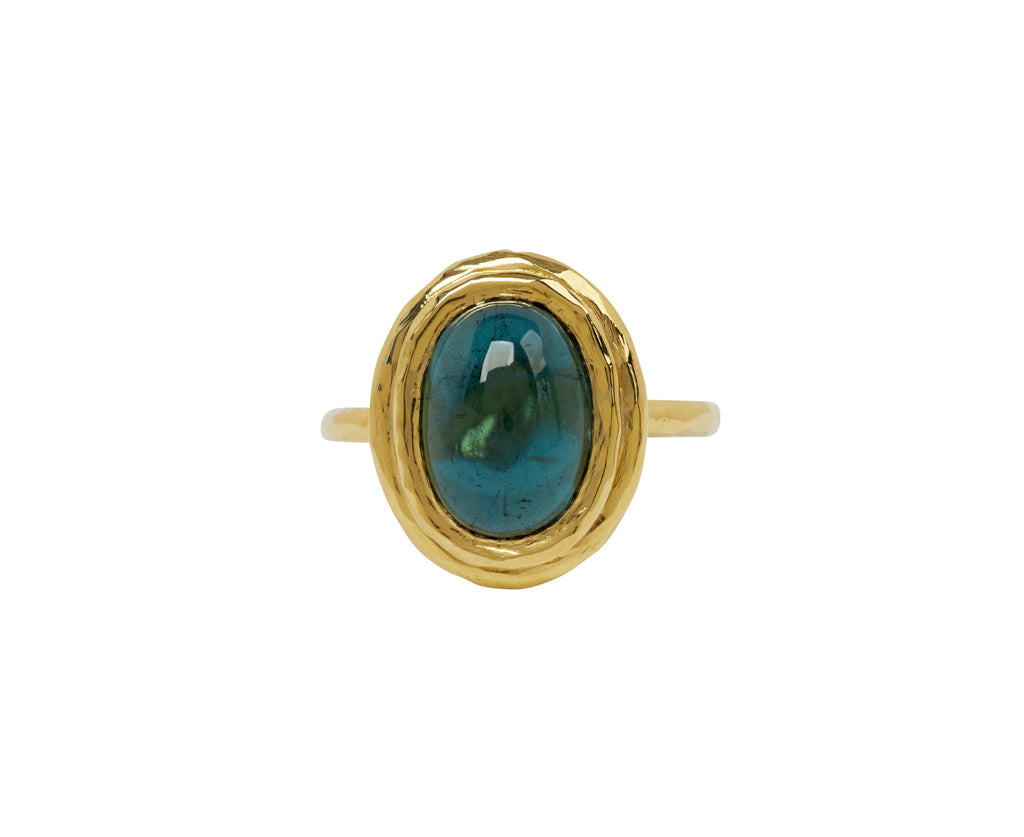 Octavia Elizabeth Allia Blue Tourmaline Ring