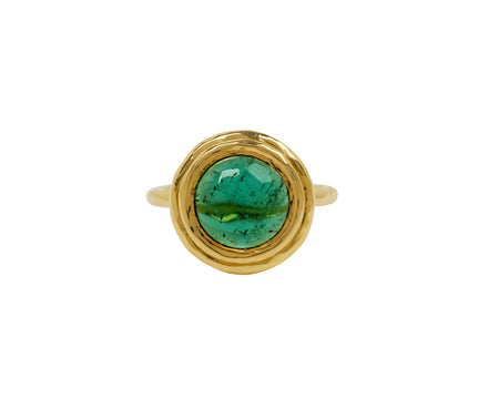 Octavia Elizabeth Allia Green Tourmaline Ring