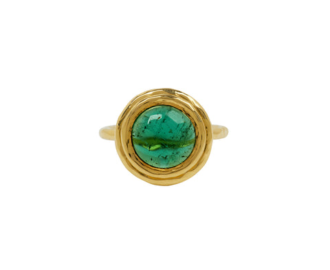 Octavia Elizabeth Allia Green Tourmaline Ring