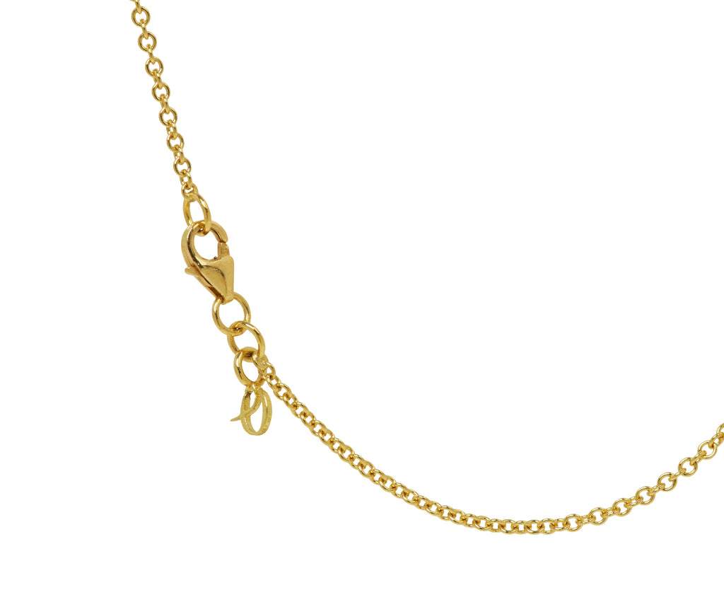 Nesting Emerald Gem Pendant Necklace