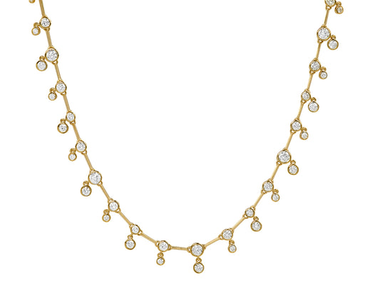 Lina Dangling Diamond Necklace