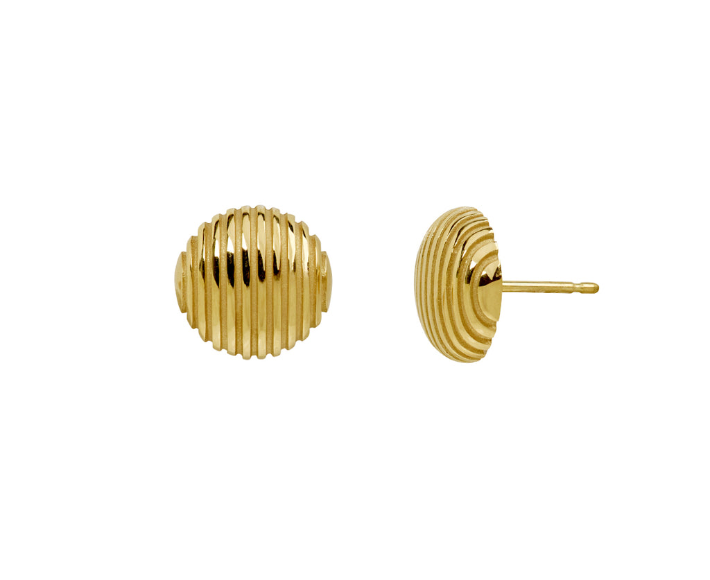 Round Isla Stud Earrings