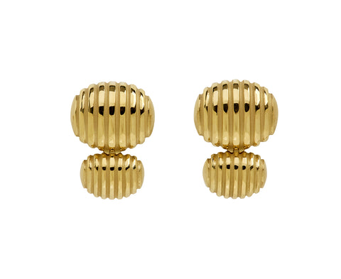 Pamela Zamore Isla Double Oval Earrings