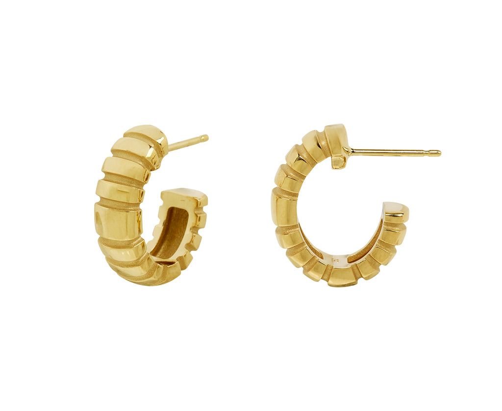 Small Oval Orla Hoop Earrings