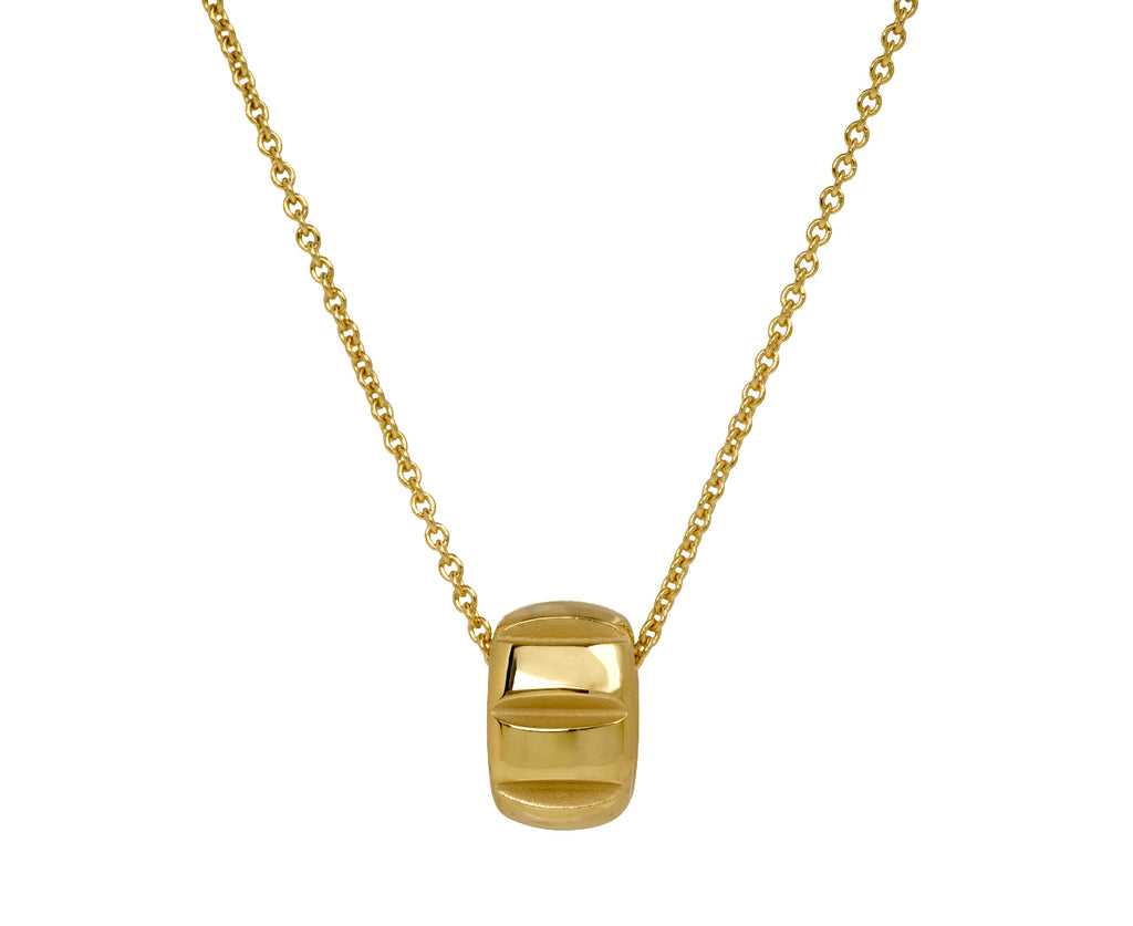 Veda Golden Ring Necklace