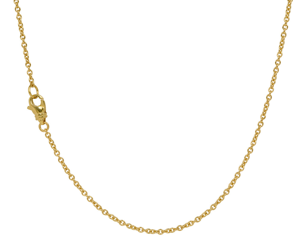 Veda Golden Ring Necklace