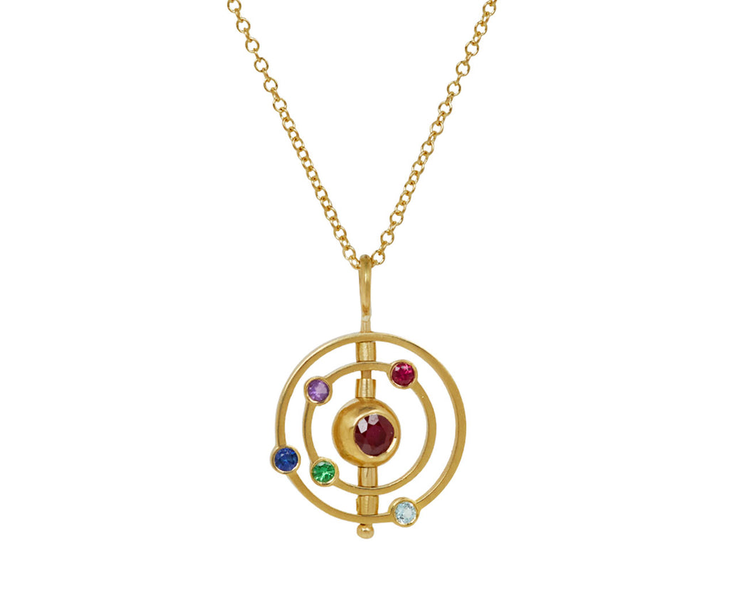 Ruby Andromeda Necklace