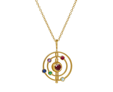 Ruby Andromeda Necklace