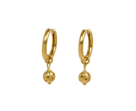 Tiny Bells of Joy Hoop Earrings