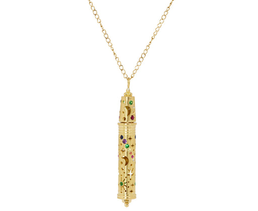 Colorful Locket of Sa Necklace