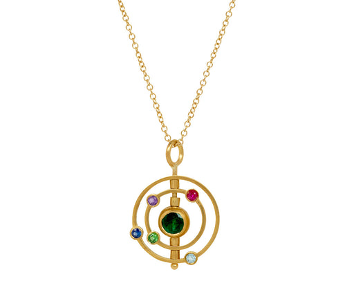 Emerald Andromeda Necklace