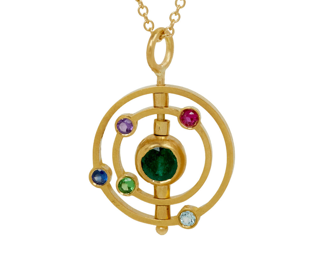 Emerald Andromeda Necklace