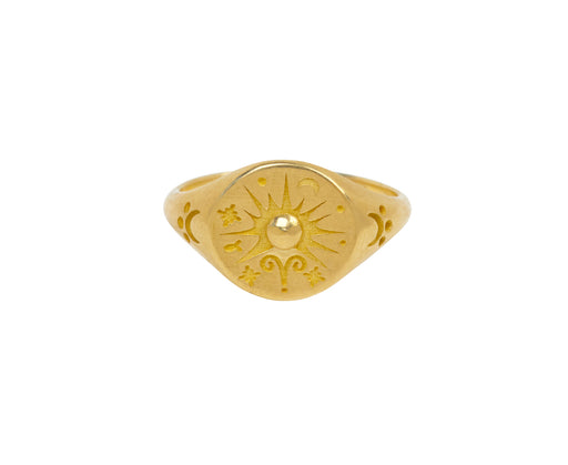 Sun Signet Ring