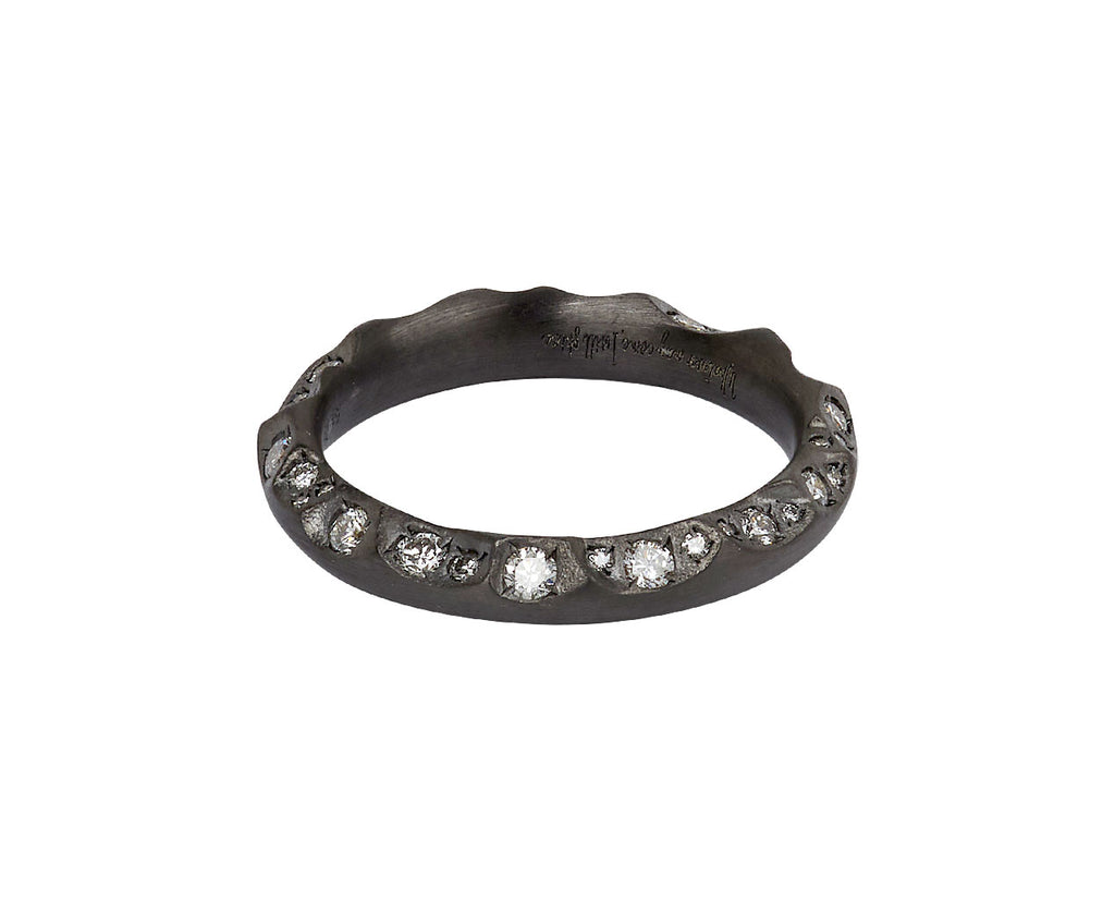Blackened Eternity Ring