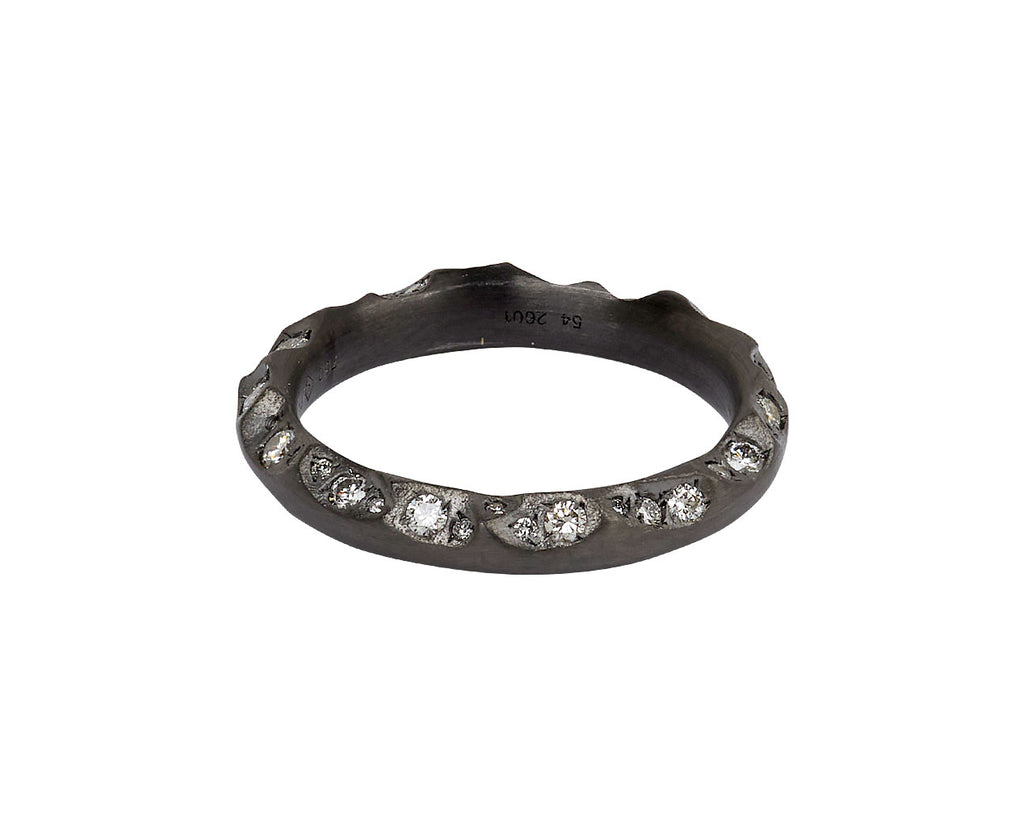 Blackened Eternity Ring