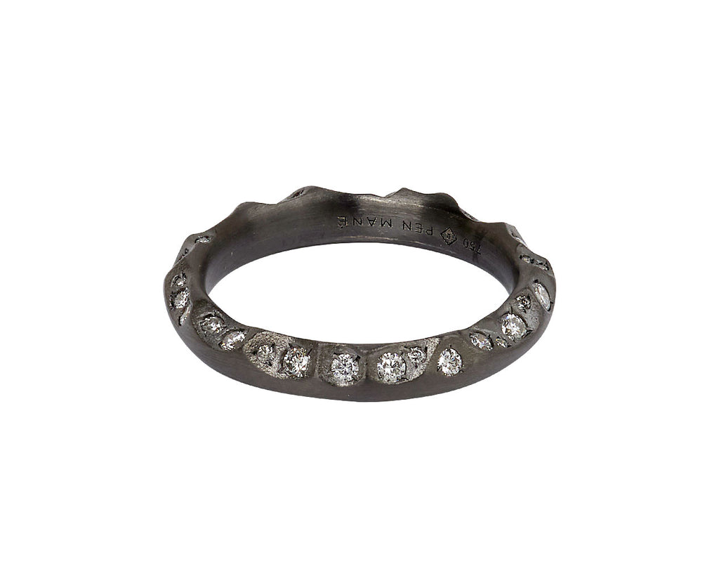 Blackened Eternity Ring