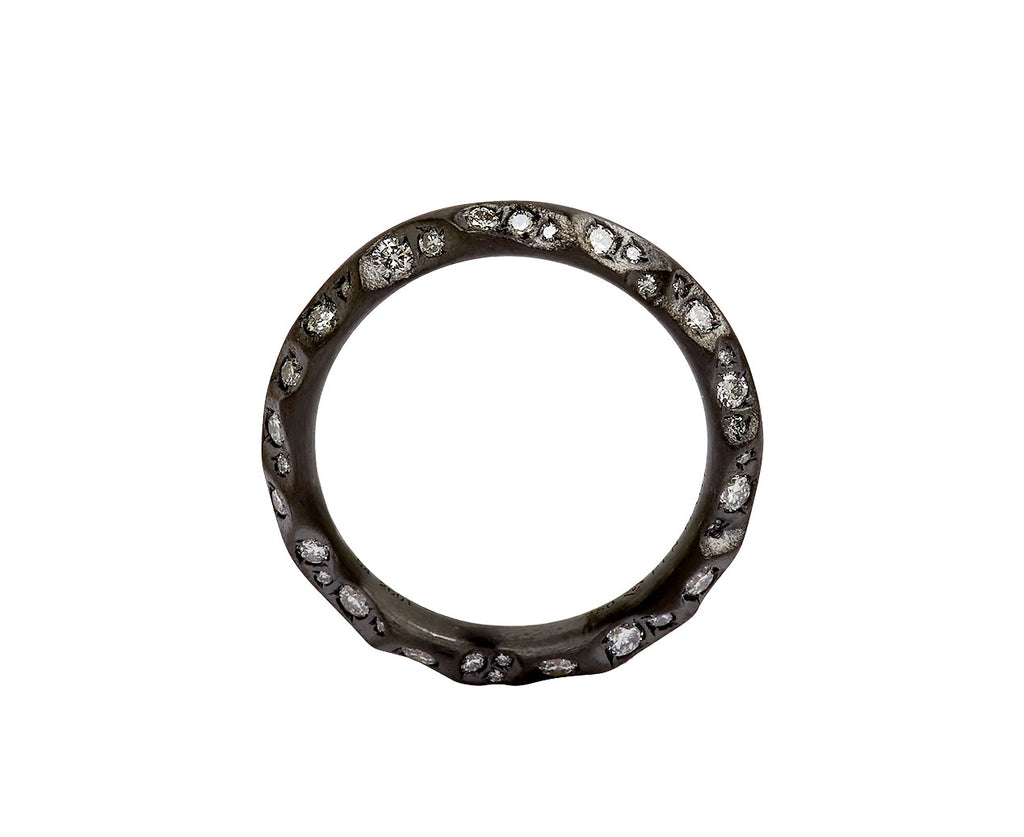 Blackened Eternity Ring