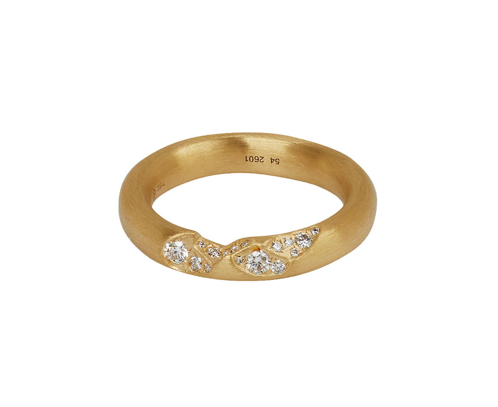 Gold Quarter Diamond Ring