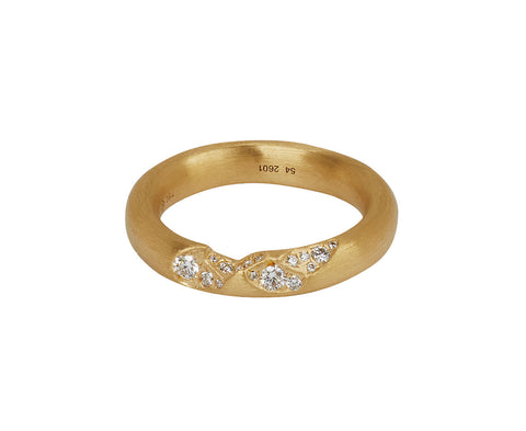 Gold Quarter Diamond Ring