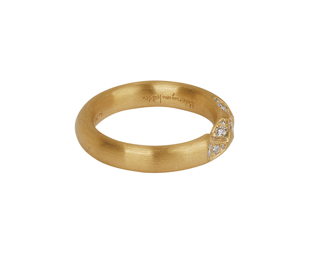 Gold Quarter Diamond Ring