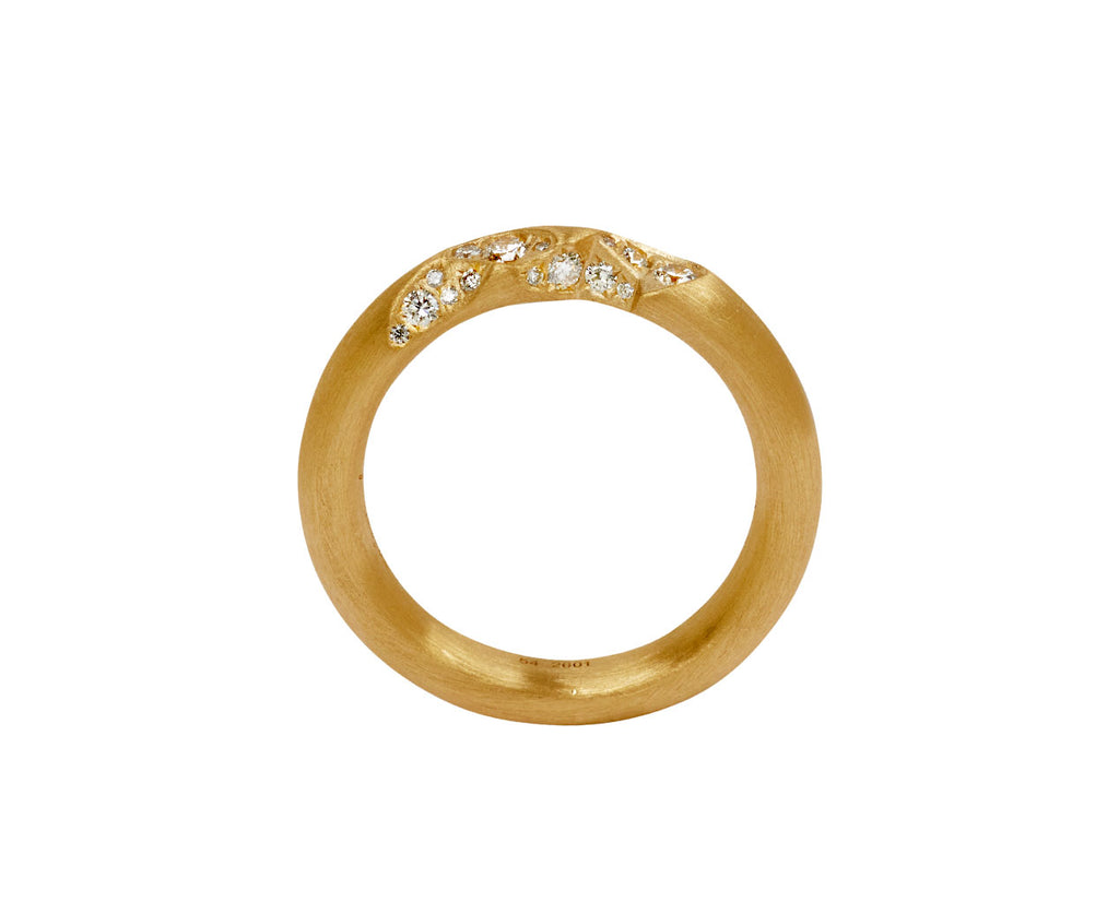 Gold Quarter Diamond Ring