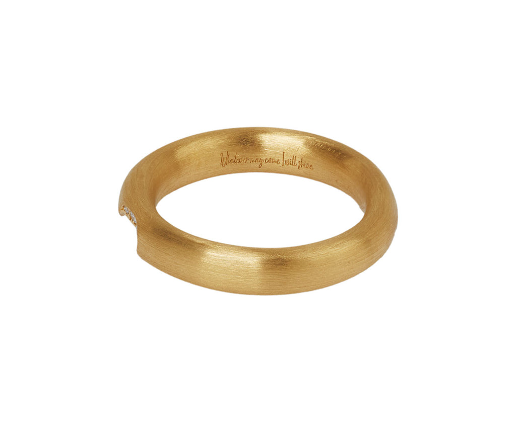 Gold Quarter Diamond Ring
