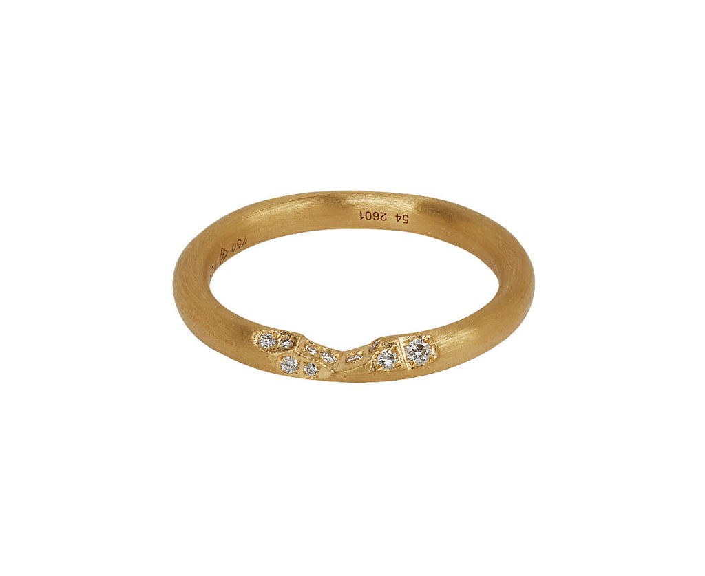 Pen Mane Gold Quarter Diamond Ring
