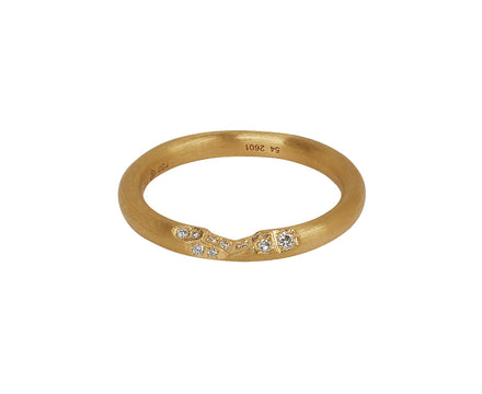 Pen Mane Gold Quarter Diamond Ring