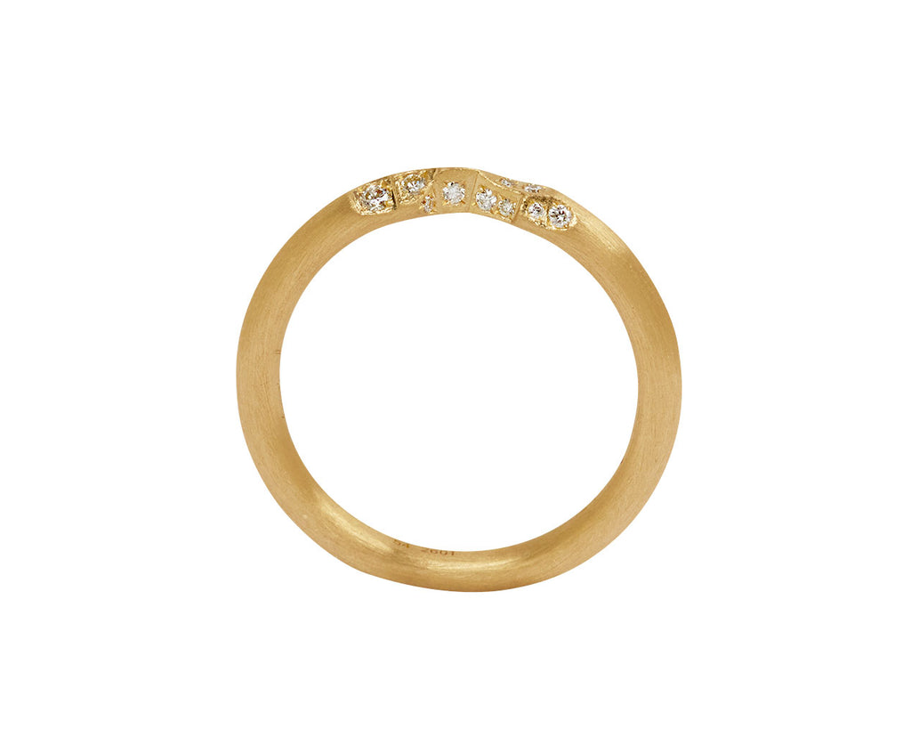 Gold Quarter Diamond Ring