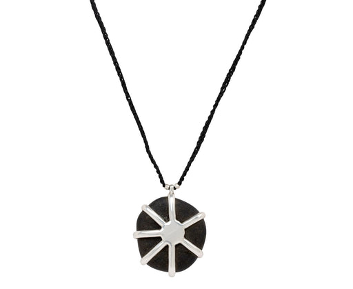Large Starburst Beach Stone Necklace