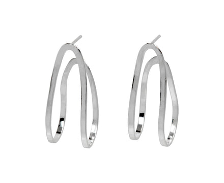 Small Superb Curve Earrings